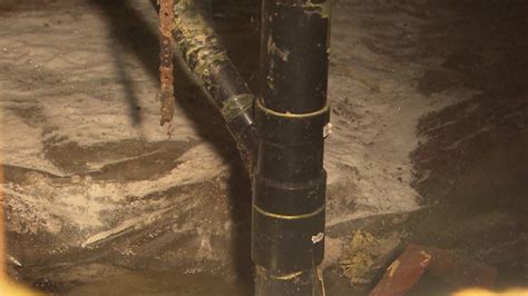 Sewage leak causing health concerns at Coquitlam .
